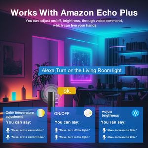 <span class=keywords><strong>Gledopto</strong></span> 5-in-1 WiFi/2G LED-Controller 20 RGBCCT RGBW RGB Dimmer Smart Life Alexa App Sprachsteuerung (201W) - Product Image 5