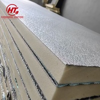 Panneau d'isolation universel en PU PIR avec feuille d'aluminium gaufrée pour entrepôts frigorifiques, systèmes CVC et projets résidentiels