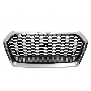 Nouvelle calandre avant en ABS chromé à mailles pleines pour Audi Q5 SQ5, mise à niveau RSQ5 2019-2021 B9, haute qualité, installation facile - Product Image 2
