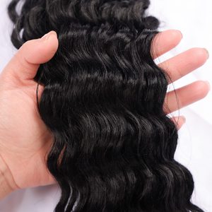 80g 22/24/30 pouces vague d'eau en vrac perruque de cheveux synthétiques <span class=keywords><strong>Passion</strong></span> Twist Crochet tressage trame unique <span class=keywords><strong>pour</strong></span> Extension de cheveux couleur Ombre - Product Image 6
