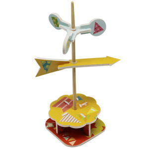 Rompecabezas educativo de papel hecho a mano para estudiantes de escuela primaria <span class=keywords><strong>con</strong></span> experimentos y aprendizaje STEM - Product Image 1