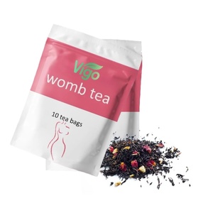Suppléments à base de plantes pour la fertilité des femmes 10 sachets de thé de l'utérus pour la désintoxication et le soutien des règles Marque privée personnalisée - Product Image 5