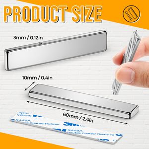 Nam Châm Vĩnh Cửu N35 N52 Siêu Mạnh Mẽ Từ Thanh Neodymium Khối Nam Châm - Product Image 3