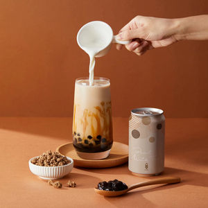 Brown Sugar Boba Milk Tea 315 mL Bebida enlatada, Fabricante mayorista de Taiwán - Product Image 1