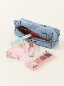 กระเป๋าเป้สะพายหลังหนังคอร์กวีแกนขนาดใหญ่ สไตล์วินเทจ กันน้ำ สำหรับผู้หญิง ใช้เป็นกระเป๋าเครื่องสำอาง กระเป๋าเก็บของ กล่องใส่ดินสอ ที่ใส่ปากกา - Product Image 4