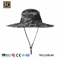 Topi Matahari Musim Panas untuk Pria Wanita, Perlindungan UV Tepi Lebar Topi Ember Bernapas Dapat Dikemas Kustom Topi Boonie untuk Memancing