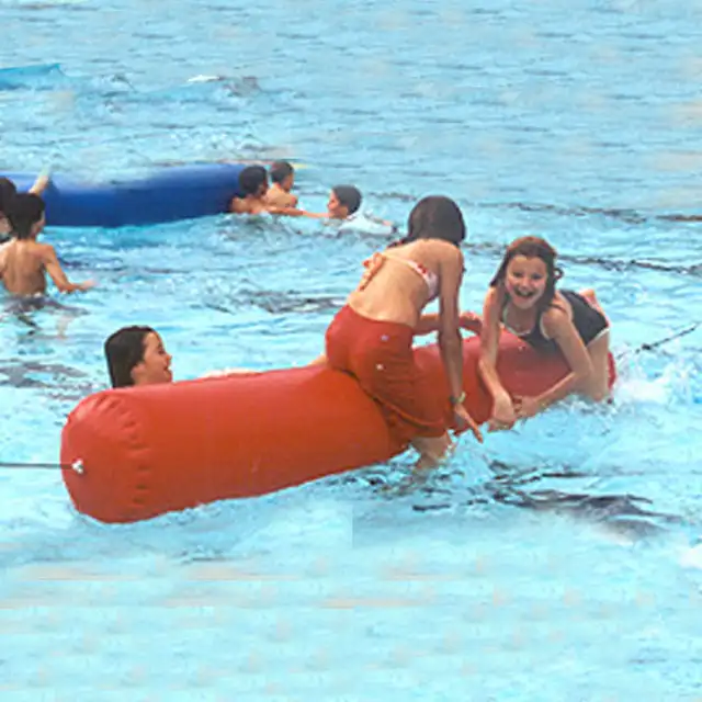 Boya inflable flotante de tubo de agua, buen precio, hermético, para mar/Parque Acuático