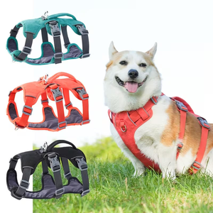 2026 No Pull Dog <b>Harness</b> <b>Pet</b> Accessories Reflective Adjustable Front Clip Heavy Duty with Comfort Handle for Large Dogs - Product Image 5