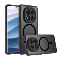 Étui de téléphone magnétique mat givré de luxe populaire pour Redmi Note 15 Pro Note 14 Pro Plus K90 Housse de téléphone pour Xiaomi 17 Pro Max