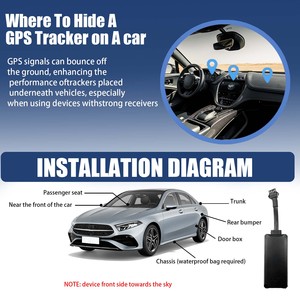 Global 2G véhicule GPS tracker 9-90V GT06 protocole pour voiture moto vélo camion suivi <span class=keywords><strong>en</strong></span> temps réel pas cher GPS localisateur application gratuite - Product Image 6