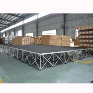 เวทีพกพาแบบเรียบง่ายสำหรับงานคอนเสิร์ต ทำจากอลูมิเนียม - Product Image 2