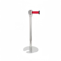 Barrière de sécurité en acier inoxydable en forme de U EAGLE, hauteur de 860 mm, facile à assembler, couleur personnalisée, intérieur/extérieur, contrôle du trafic, foule