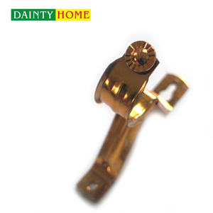 Fabricant de supports de tringle à rideau en fer Support de tringle à rideau réglable pour poteau à rideau - Product Image 6