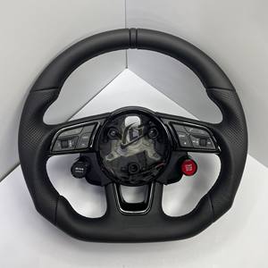 <span class=keywords><strong>Volante</strong></span> <span class=keywords><strong>Deportivo</strong></span> Multifunción de Fondo Plano Mejorado para <span class=keywords><strong>Audi</strong></span> A6 A7 A4 B8 B8.5 B9 S3 S4 S5 S6 C7 Q8 RS3 RS6 A5 A6 C7 - Product Image 2