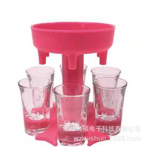 Juego de beber plástico creativo Dispensador de chupitos y soporte para fiesta, fiesta de cerveza - Product Image 3