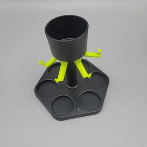 Lục giác nhựa rượu vang khay thiết lập cho bên hội chợ và rượu vang nếm công bằng đổ nhựa thanh công cụ - Product Image 6