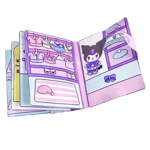 S3580 Quiet book diy Sanrio Culomi Melody toy book cartoon diy handmade materials quiet book