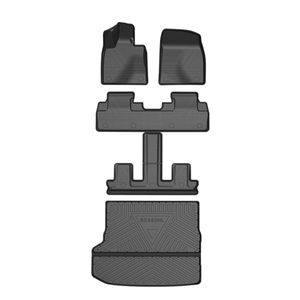 Tapis de voiture 3D TPE tout temps, <span class=keywords><strong>prix</strong></span> d'usine, matériau sain TPR/XPE, revêtements de sol de voiture en caoutchouc inodore, tapis de voiture 3D pour Tesla - Product Image 3