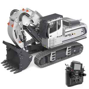 <span class=keywords><strong>Huina</strong></span> ingénierie hydraulique visage pelle Kabolite Full Metal 1:14 <span class=keywords><strong>K970</strong></span>-200 modèle d'excavatrice hydraulique - Product Image 1