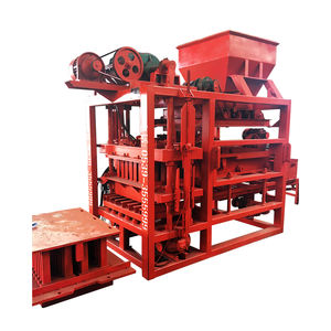 Ad alta efficienza QT4-25 moderno blocco in calcestruzzo e mattoni cavi che fanno macchine industriali con opzioni di base del motore - Product Image 1