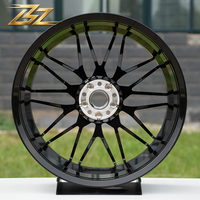 Jantes de voiture en alliage d'aluminium monobloc forgé avec logo personnalisé BZ, 18 et 19 pouces, 5x108 pour Ford, Volvo, Jaguar, Renault, Peugeot