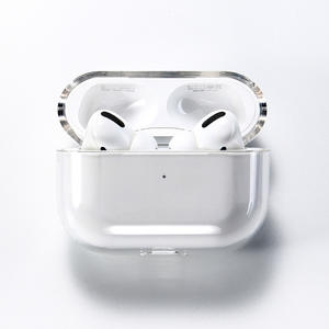 Pour Airpods 3 4 étui transparent étui vierge PC dur pour Airpods 3e génération 2021 sans trou de crochet - Product Image 4