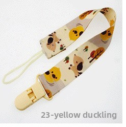 Chaîne de <span class=keywords><strong>sucette</strong></span> en matériau PC pour bébé, sangle anti-chute avec motif uni - Product Image 6