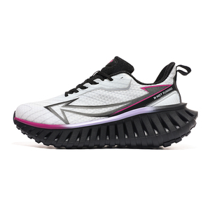 Của nam giới thời trang mùa xuân đám mây cao thấp phong cách chạy Giày SLIP-ON ngón chân nhọn đệm lưới lót cao su/PU đi bộ phong cách - Product Image 4