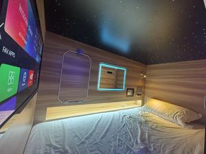 Dormiamo il Pod del prodotto della capsula dello spazio dell'<span class=keywords><strong>hotel</strong></span> capsula dello spazio del letto della capsula condivisa del sonno per l'<span class=keywords><strong>hotel</strong></span> - Product Image 2