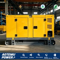 Groupe électrogène diesel silencieux de 20 kW, 30 kW, 50 kW, 80 kW, 100 kW avec démarrage automatique et réservoir de carburant de grande capacité pour une exploitation 24h/24