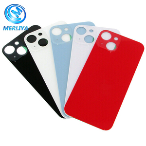 Coque arrière en verre, grand trou de caméra pour <span class=keywords><strong>iPhone</strong></span> <span class=keywords><strong>8</strong></span> X XS XR 11 12 13 14 Pro Max, coque arrière pour accessoires <span class=keywords><strong>iPhone</strong></span> - Product Image 1