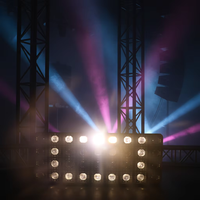 Lumière à Effet Pixel à Haute Luminosité 36 LED DMX RGB Matrice Stroboscopique pour Club DJ Disco Scène Événement Spectacle d'Éclairage