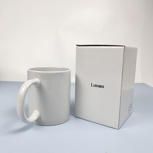 Lstrans Vente en gros Tasse à sublimation blanche vierge 11oz Logo personnalisé <span class=keywords><strong>Texte</strong></span> <span class=keywords><strong>Photo</strong></span> Tasse blanche pour cadeau promotionnel - Product Image 4