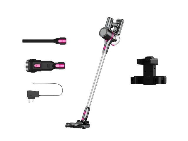 Lightweight Handheld Vacuum Cleaner With Brush Motor, 0.8L Large Dust Cup Portable Home Vacuum Cleaner