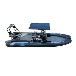 <span class=keywords><strong>Bateau</strong></span> de pêche en aluminium Hedia <span class=keywords><strong>7</strong></span> <span class=keywords><strong>m</strong></span> 21 pieds, <span class=keywords><strong>bateau</strong></span> de pêche sportive en aluminium haute vitesse avec moteur hors-bord - Product Image 4