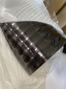 Film décoratif auto-adhésif moderne pour fenêtre, épaisseur 0,1 mm, à motif cannelé, avec protection anti-explosion et confidentialité pour vitres commerciales - Product Image 2