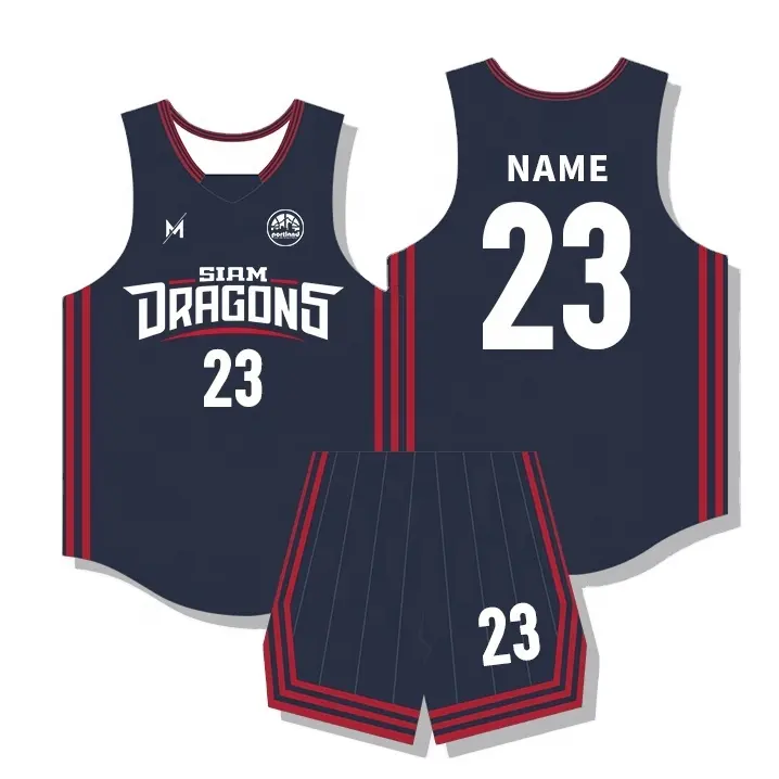 Jersey de baloncesto de malla bordado personalizado, uniforme de baloncesto barato