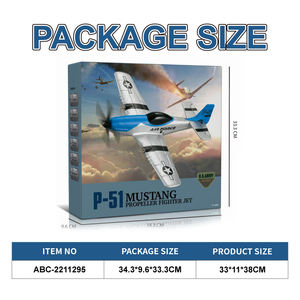 <span class=keywords><strong>Avion</strong></span> télécommandé 2,4 GHz pour enfants débutants garçons, <span class=keywords><strong>avion</strong></span> télécommandé 3CH avec gyroscope 6 axes, <span class=keywords><strong>avion</strong></span> télécommandé <span class=keywords><strong>P51</strong></span> - Product Image 5