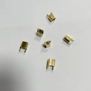 Dongguan Factory Custom Cnc Machining Service Brass Connector For PCB