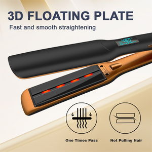 <span class=keywords><strong>Plancha</strong></span> <span class=keywords><strong>de</strong></span> Pelo Profesional <span class=keywords><strong>con</strong></span> Pantalla LCD, Diseño Popular, <span class=keywords><strong>Placas</strong></span> <span class=keywords><strong>de</strong></span> Nano <span class=keywords><strong>Titanio</strong></span> e Infrarrojos, Gran Venta - Product Image 3