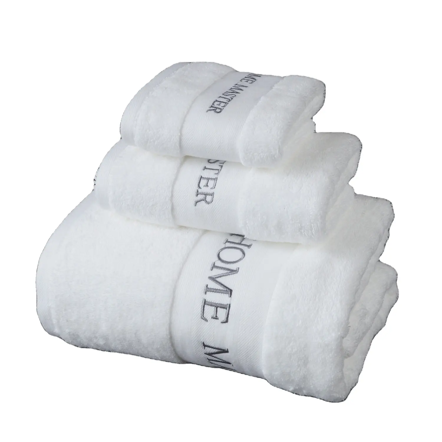 Towel 3 set ,100% cotton bath towel set hotel luxury towel wholesale