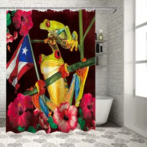 Wholesale frog shower curtain for Clean and Stylish Bathrooms