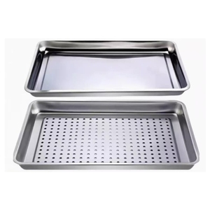 Bandeja Rectangular para Hornear Antiadherente de Acero Inoxidable para Horno, para Galletas y Pasteles - Product Image 3