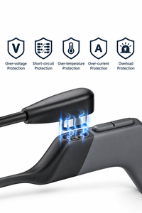 Câble de charge magnétique pour écouteurs à conduction osseuse Shokz OpenSwim Pro S710, USB C vers connecteur magnétique 2 broches - Product Image 4