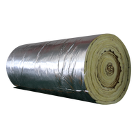 CODEMARK Système double feuille Barrière vapeur totale Laine de verre en rouleaux Bloque l'humidité Réfléchit la chaleur Facile à fixer aux cadres Couverture de toiture