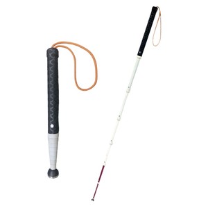 Canne de marche Long Heng en alliage d'aluminium, rétractable, réglable et portable pour l'aide à la marche des personnes aveugles - Product Image 5