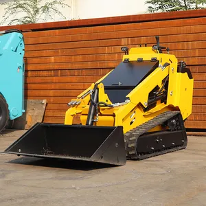 CE EPA EURO5 Diesel Home Garden Crawler 360 460 International Mini Small Skid Steer Loader