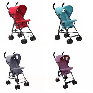 Cochecito de bebé de venta directa de fábrica 2023, 4 ruedas, ligero, <span class=keywords><strong>pequeño</strong></span>, plegable, barato, cochecito de bebé - Product Image 5