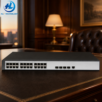 Switch Ethernet Gestionado Óptico Gigabit SFP de 24 Puertos 5720-28X-SI-24S-DC con 4x 10G SFP+ Uplinks Fijos y Módulo de Alimentación DC -48V