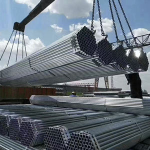 Tubo redondo de acero ASTM de alta calidad de fabricante chino, tubo de acero galvanizado, tubo Gi para marcos de construcción - Product Image 5